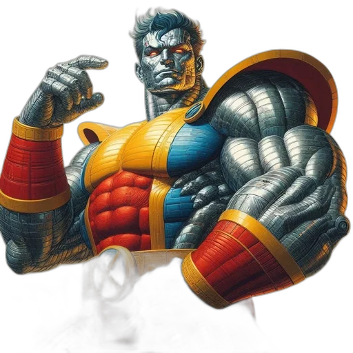 robot, comic book art, concept art, fantasy art transparent PNG cut-out