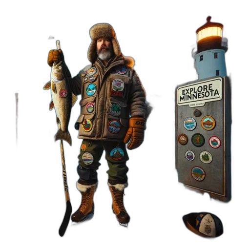 staff, weapon, jacket, concept art transparent PNG cut-out