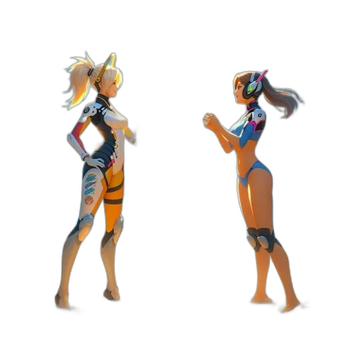 concept art, 3d render, fantasy art, pixel art transparent PNG cut-out