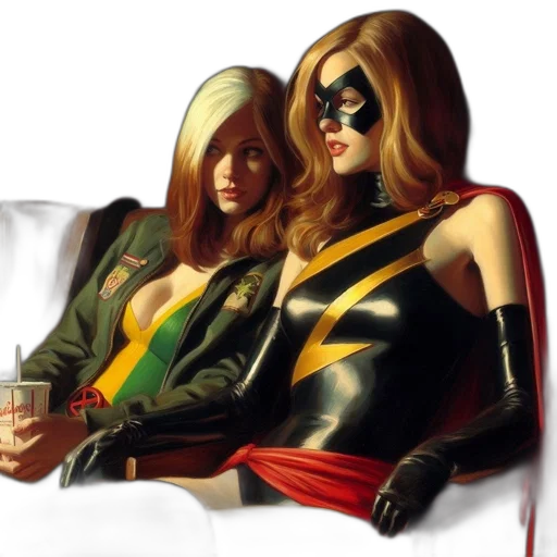 jacket, comic book art, concept art, fantasy art transparent PNG cut-out