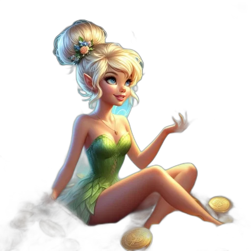 dress, fantasy art, concept art, 3d render transparent PNG cut-out