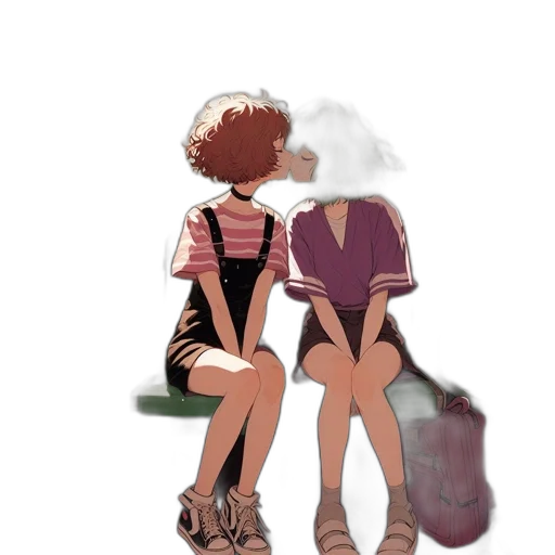 dress, jacket, shoes, concept art transparent PNG cut-out