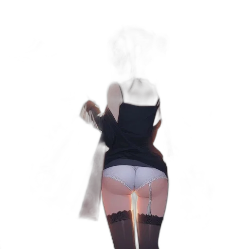 dress, staff, weapon, robot transparent PNG cut-out