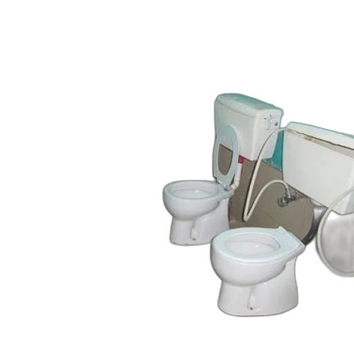 furniture, 3d render, bathroom, two transparent PNG cut-out