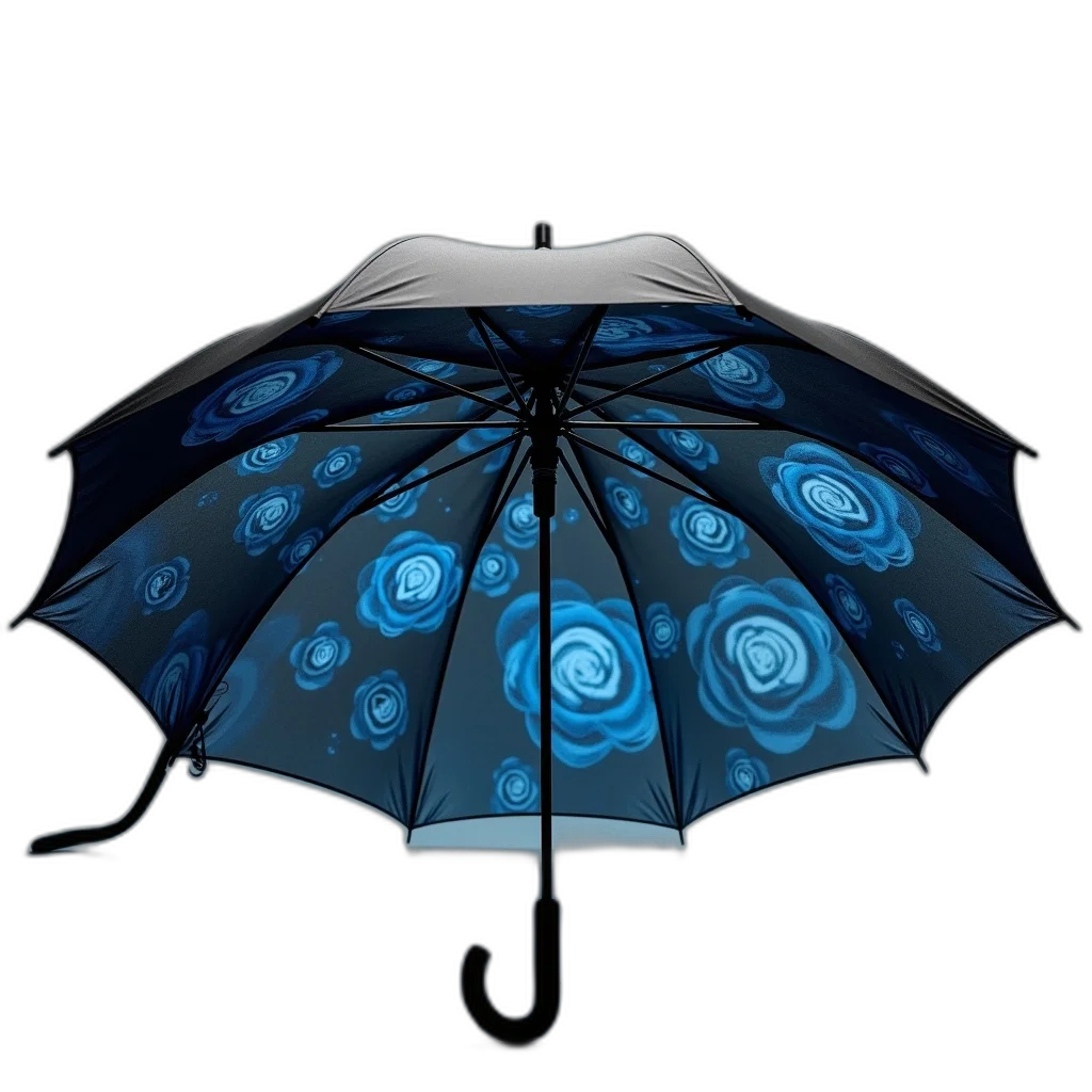 umbrella, jacket, staff, dress transparent PNG cut-out
