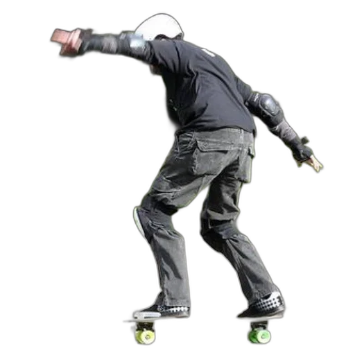jacket, staff, robot, shoes transparent PNG cut-out