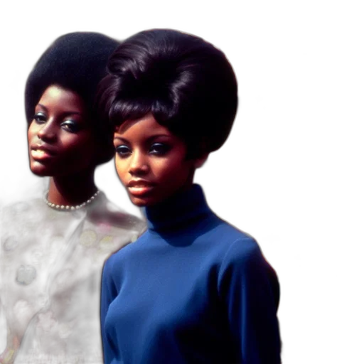 hair, photorealistic, concept art, outer space transparent PNG cut-out