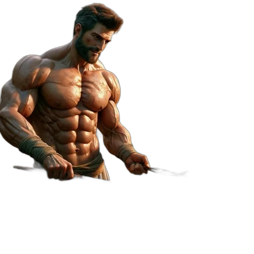 weapon, animal, sword, 3d render transparent PNG cut-out