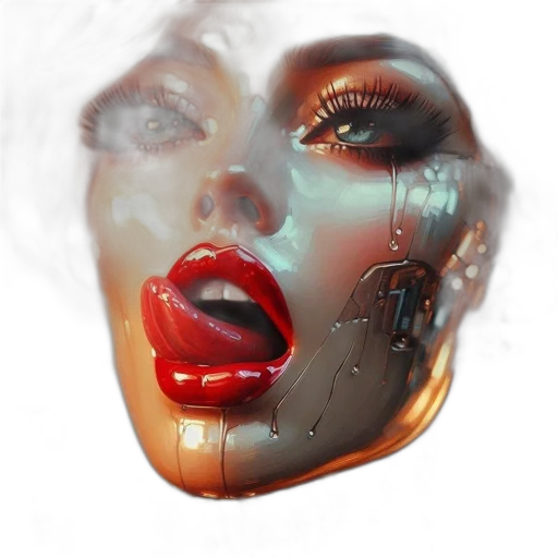 mask, face, robot, crown transparent PNG cut-out