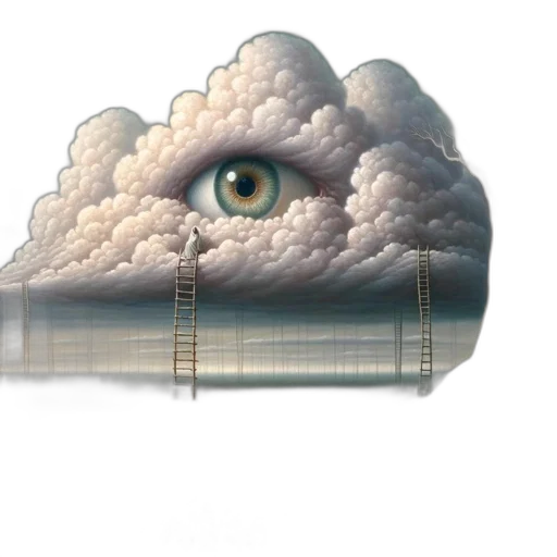 face, umbrella, robot, building transparent PNG cut-out