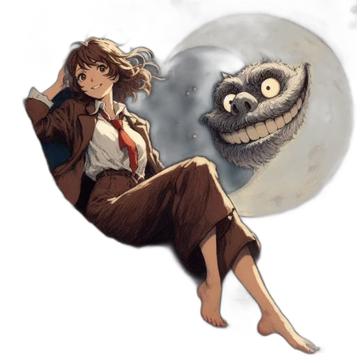 creature, staff, dragon, mask transparent PNG cut-out