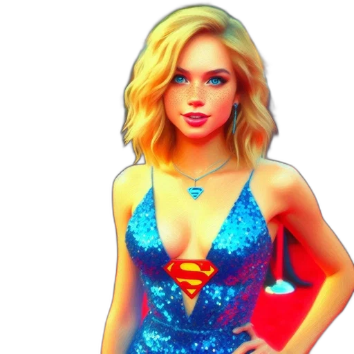 dress, pixel art, comic book art, fantasy art transparent PNG cut-out