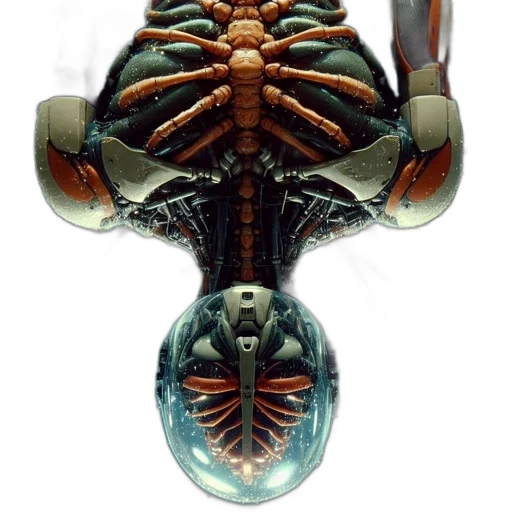robot, mask, crown, jewelry transparent PNG cut-out