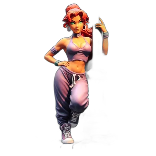 staff, concept art, 3d render, pixel art transparent PNG cut-out