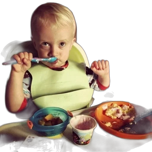 food, photorealistic, 3d render, child transparent PNG cut-out