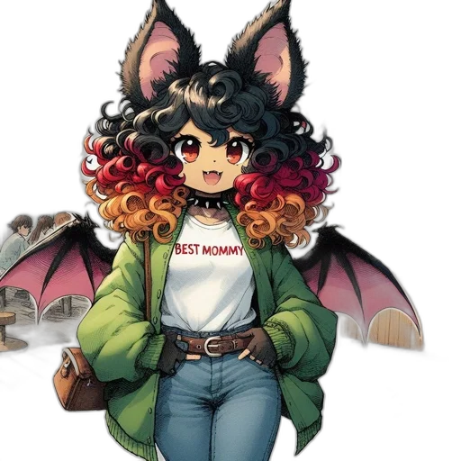 dragon, creature, animal, jacket transparent PNG cut-out
