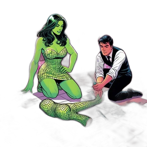 comic book art, concept art, pixel art, underwater transparent PNG cut-out