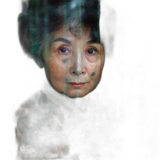 face, mask, creature, staff transparent PNG cut-out