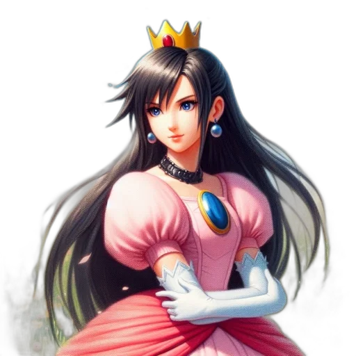 crown, dress, jewelry, staff transparent PNG cut-out