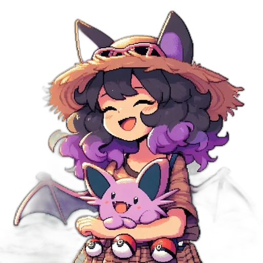 creature, staff, hat, dragon transparent PNG cut-out