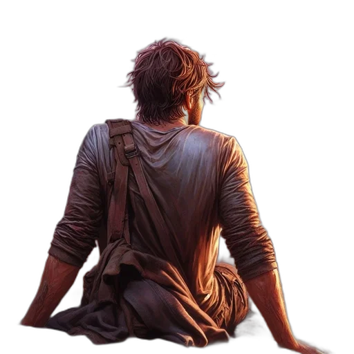 jacket, weapon, concept art, photorealistic transparent PNG cut-out