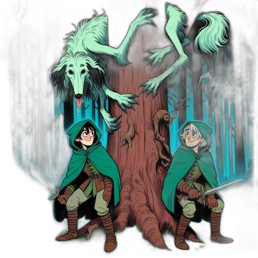 tree, creature, dragon, concept art transparent PNG cut-out