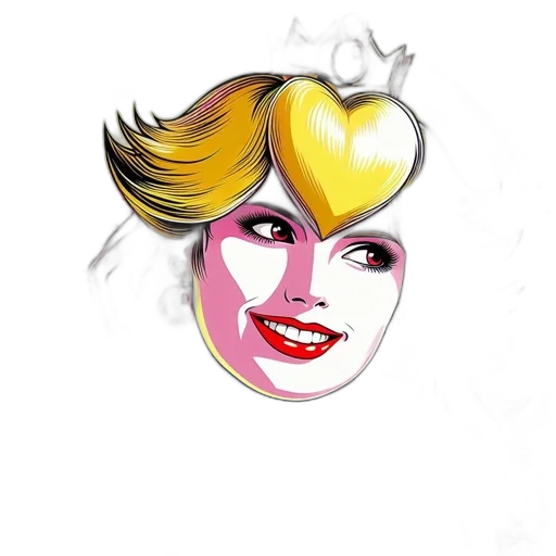 crown, face, mask, cartoon transparent PNG cut-out
