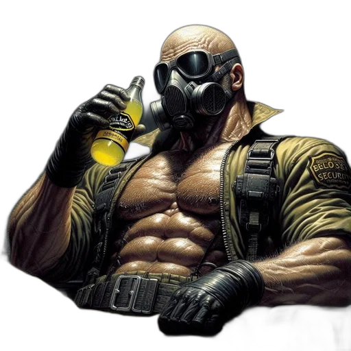 mask, weapon, robot, face transparent PNG cut-out