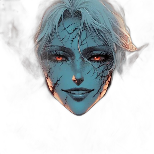mask, face, creature, dragon transparent PNG cut-out