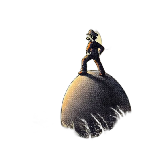hat, dress, crown, creature transparent PNG cut-out