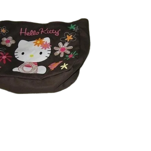 hat, hello, kitty, bag transparent PNG cut-out