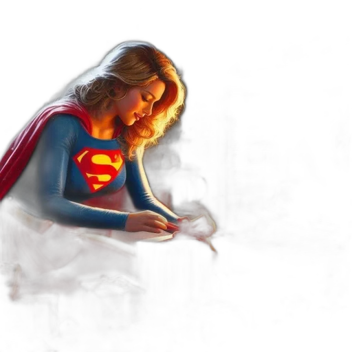 comic book art, concept art, fantasy art, photorealistic transparent PNG cut-out