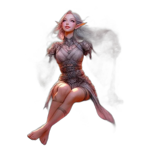 dress, dragon, fantasy art, concept art transparent PNG cut-out