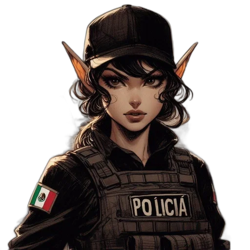 hat, staff, weapon, face transparent PNG cut-out
