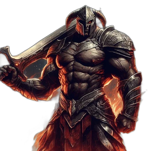 sword, weapon, concept art, fantasy art transparent PNG cut-out