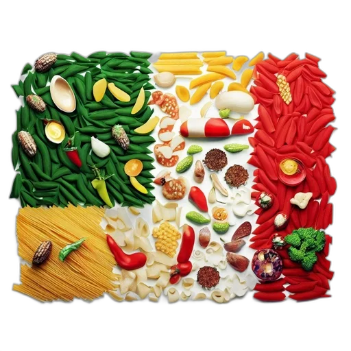 food, jewelry, vibrant, colorful transparent PNG cut-out