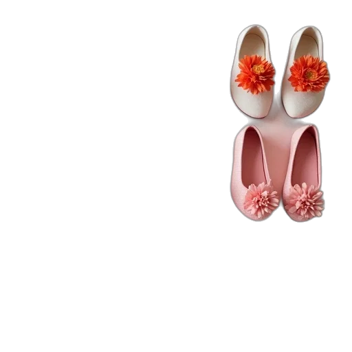 shoes, 3d render, photorealistic, red transparent PNG cut-out