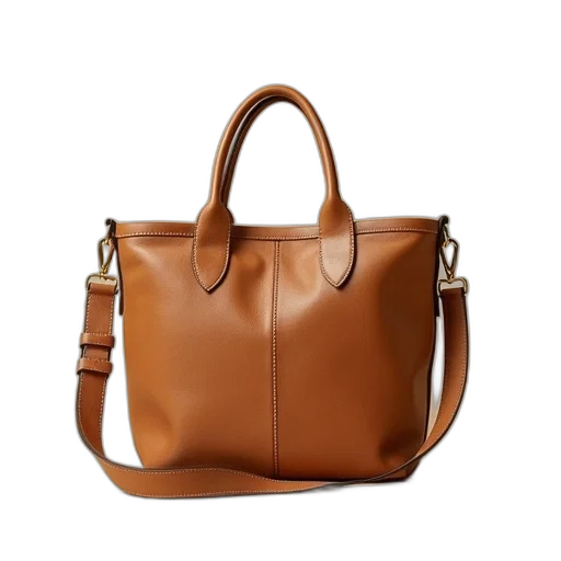 earth tones, simple, camel, bag transparent PNG cut-out
