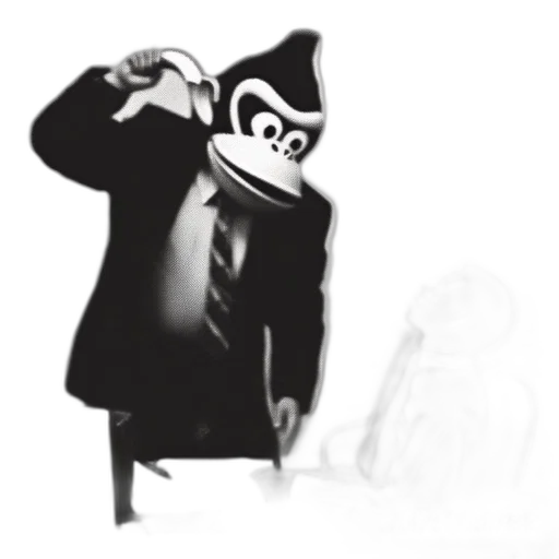 staff, mask, animal, jacket transparent PNG cut-out