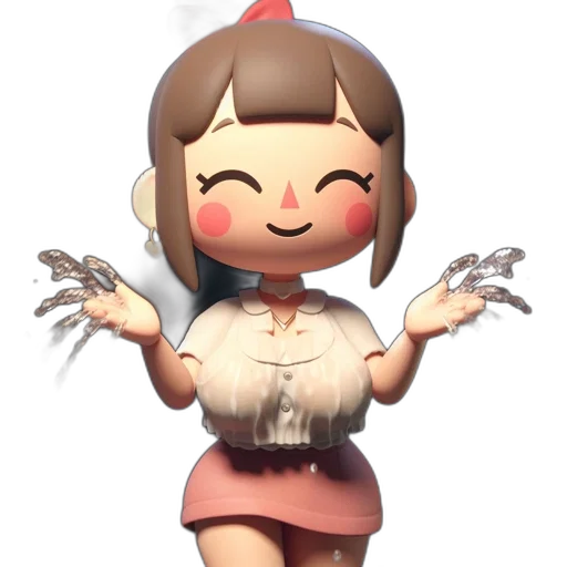 dress, creature, weapon, robot transparent PNG cut-out