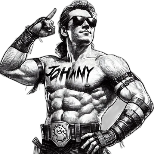 comic book art, cartoon, cyberpunk, concept art transparent PNG cut-out