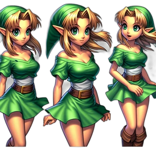dress, pixel art, concept art, fantasy art transparent PNG cut-out
