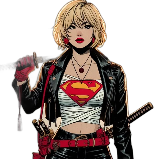 jacket, comic book art, concept art, cartoon transparent PNG cut-out