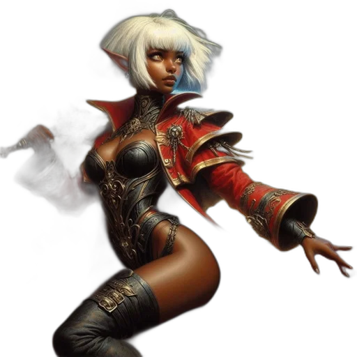 staff, concept art, fantasy art, cyberpunk transparent PNG cut-out
