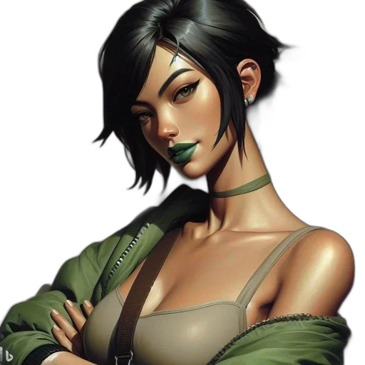 face, staff, comic book art, fantasy art transparent PNG cut-out