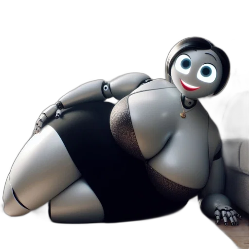 robot, animal, creature, staff transparent PNG cut-out