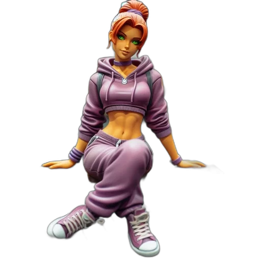 pixel art, concept art, 3d render, vaporwave transparent PNG cut-out