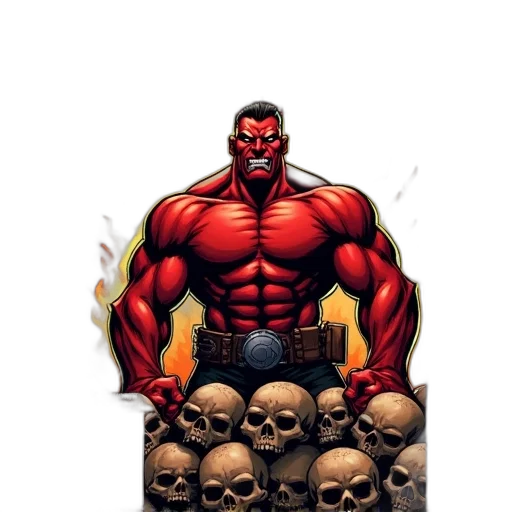 comic book art, concept art, pixel art, fire transparent PNG cut-out