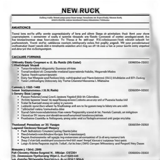 resume, format, section, new transparent PNG cut-out