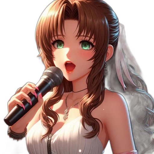 staff, dress, face, anime transparent PNG cut-out